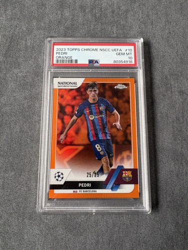 Pedri topps chrome 2023 - pedri,