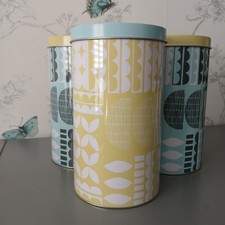 Habitat tin storage canisters - tin,
