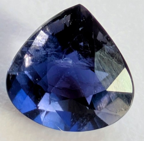 Blue iolite pear - blue,