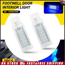 2x Blue Footwell Door Interior