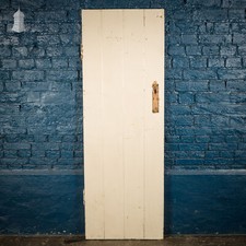 Small White Painted Ledged and