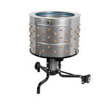 Zipper GRM1650 Chicken Plucker 1300W 500mm 15 Sec Quick Feather Removal 2 Birds