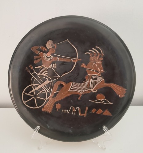Copper egyptian wall - egyptian, plate