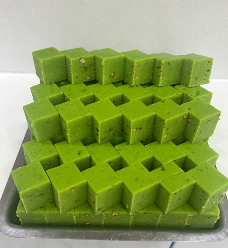 Pistachio barfi traditional - barfi,