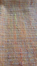 Length Of Soft Wool Type Fabric. Subtle Shades Of Orange.