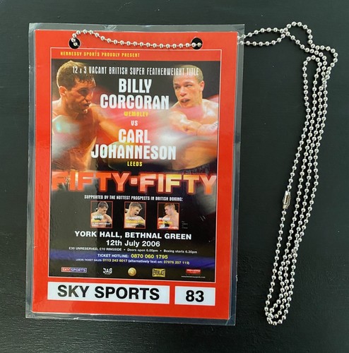 Boxing vip ticket - -,