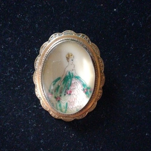Vintage brooch thomas mott - vintage,