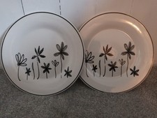 Trade Winds Tableware Set of 2 Dinner Plate Floral Design