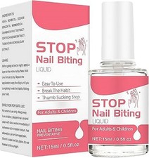 Anti Nail Biting Polish - Stop Biting Nails - Nail Biting Prevention - FAST SHIP