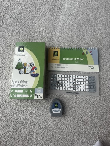 Cricut speaking winter die - cricut,
