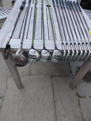 Men h golf clubs - 14, r/h