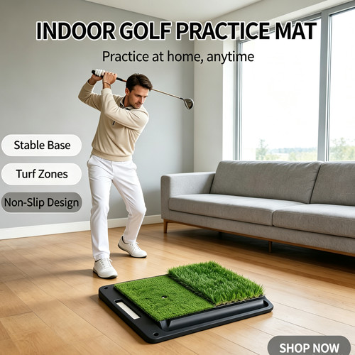 Golf hitting mat 5x32 - mat, 42.5x32.5cm