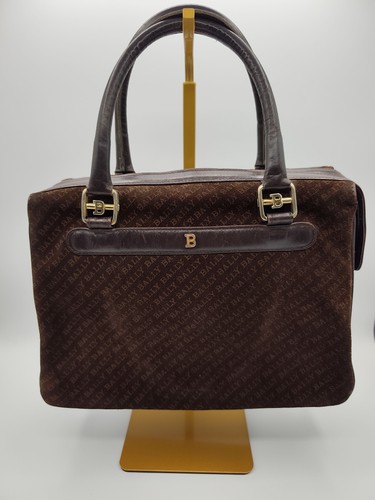 Bally brown monogram leather - bally,