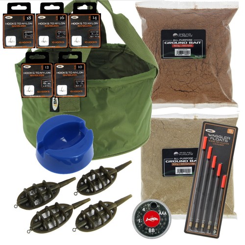 Groundbait bowl method - method, feeders