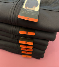 New Men's Pebble Beach Performance 1/4 Zip BLUE Pullover Size MEDIUM + FREE P&P