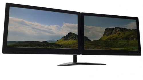 Dell dual monitor screen - dual, pc