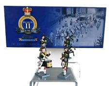 W.BRITAIN 40331 THE GORDON HIGHLANDERS PIPE & DRUM BAND SET 3  COLLECTORS CLUB  