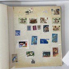 Antique Vintage International Stamps Collection Album  276 Stamps In Total