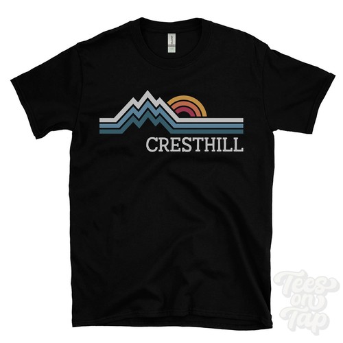 Cresthill shirt retro logo - t-shirt,