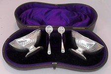 Cased Solid Silver Victorian