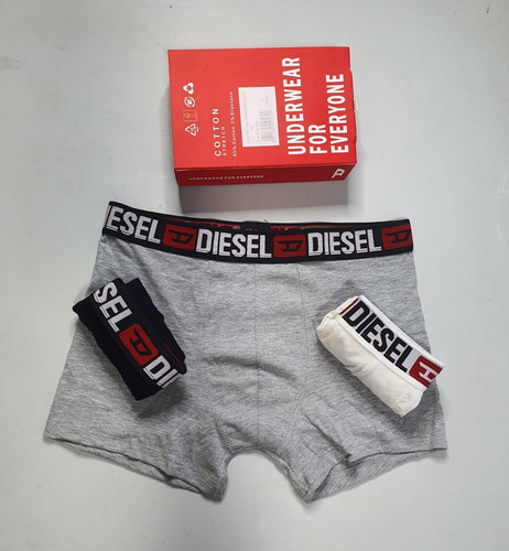 Diesel cotton stretch boxer - diesel,