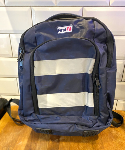 First bus driver backpack - first,