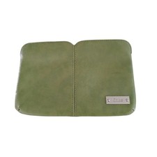 Chloe leather clutch bag sage