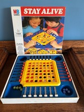 Vintage MB Game Stay Alive 1975 - nice and clean - missing 2 marbles :) 