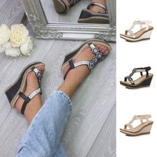 Womens ladies high heel T-bar