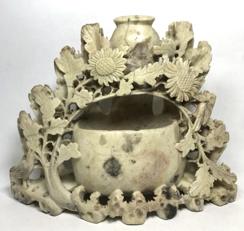 Antique chinese hard stone - hard,