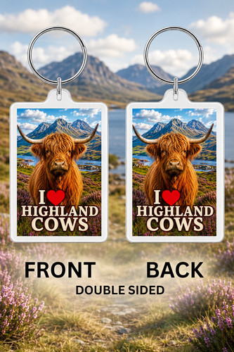 Highland cows double - highland,
