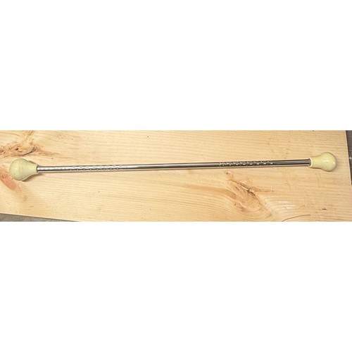 Vintage chrome twirling - twirling, baton