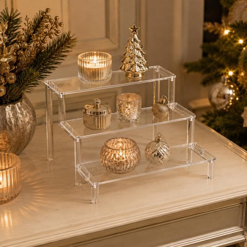 Tier acrylic riser - riser, display