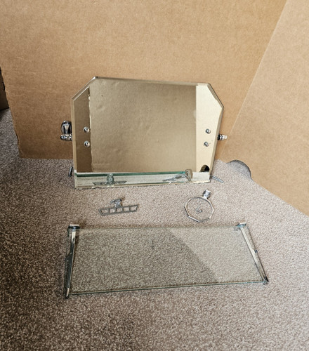Vintage art deco bathroom - vintage,