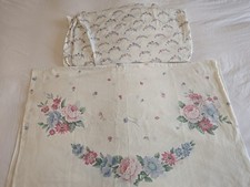 Vintage Floral king size fitted sheet & Pillowcase set