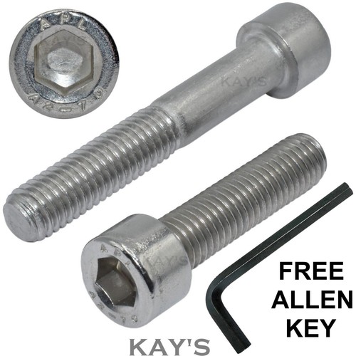 Cap screws allen - (6mmØ),