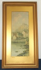 LARGE VINTAGE ANTIQUE FRAMED