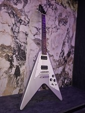 QUINCY TEXAS FLYING V SIX STRING ELECTRIC GUITAR