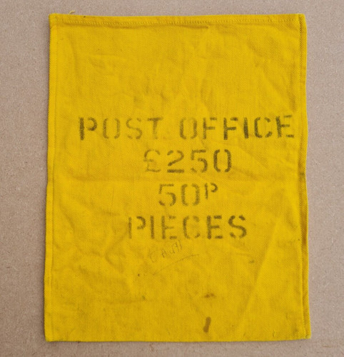 Yellow post office 250 - £250, 50p