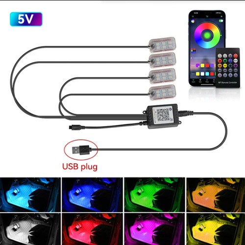 Led light car interior - light,