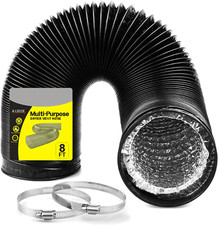 6 flexible duct - 4", 5"