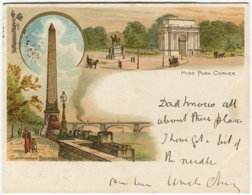 Cleopatras needle hyde - cleopatras, park