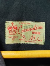VINTAGE CORONATION ROBE- D Milne-Large/ex Large