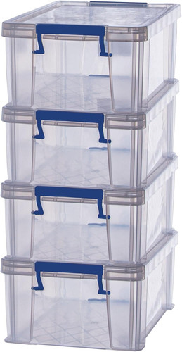 Bankers box 10l - 4x, plastic
