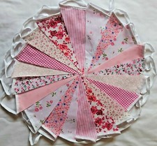 Fabric Bunting Shabby Chic