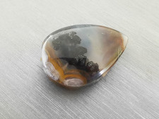 Banded Black Plume Agate