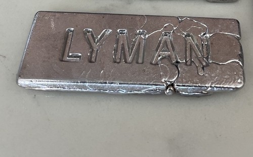 Mini lead ingot - mini, fishing