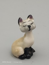 Vintage Wade Whimsies Cat Lady And The Tramp Figure 'Am' Walt Disney 