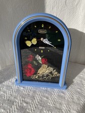 Vintage Kitsch Mantelpiece Clock Knight Quartz Butterfly Owls Flower Novelty