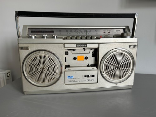 Vintage sony cfs 47l stereo - sony, cfs-47l